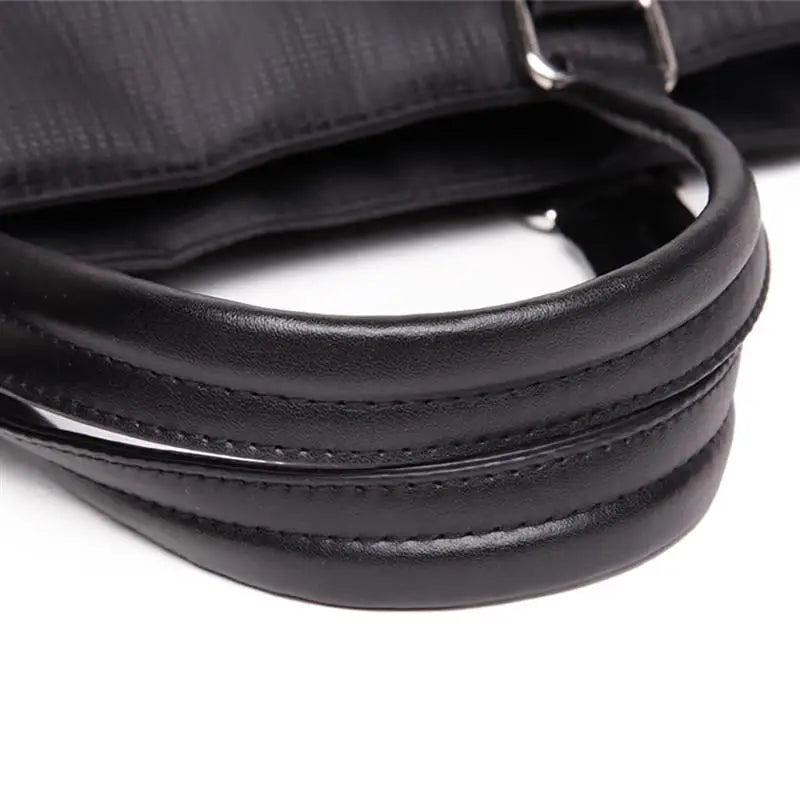 PU Leather Men's Briefcase Vintage Business Computer Bag Messenger Bags
