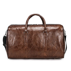 PU Leather Men Travel Bag Large Duffle Independent Big Fitness Bags Handbag Bag