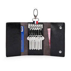 PU Leather Key Wallet Multi-function Key Chain Wallet Portfel Damski