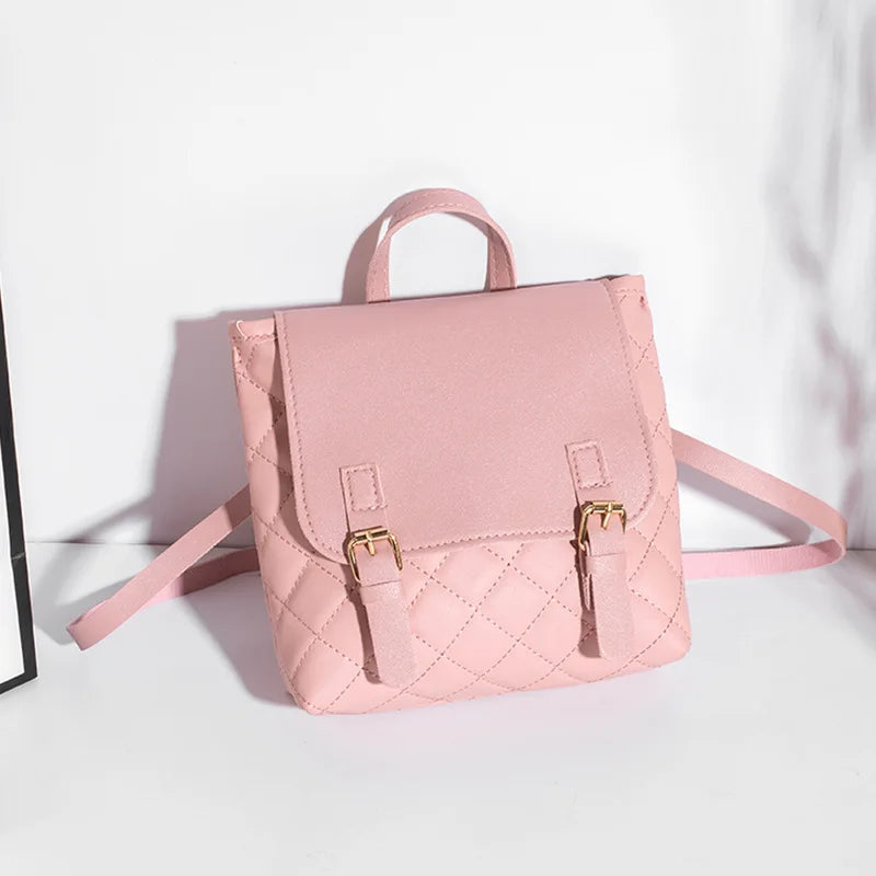 Mini Ladies Backpack Multifunctional Cell Phone Bag School Shoulder Bag Women