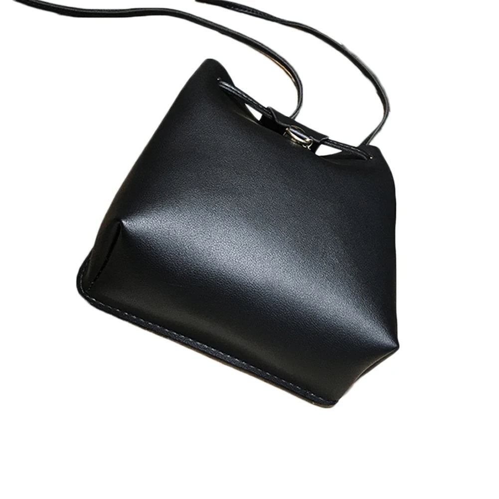 Fawn Crossbody Messenger Handbag PU Leather Mini Shoulder Bag