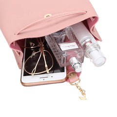 Fawn Crossbody Messenger Handbag PU Leather Mini Shoulder Bag
