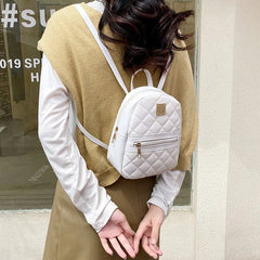 Mini Women's Backpack Multi-Function Phone Pouch Pack School Shoulder Bag