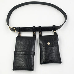 Punk Women's Belt Bag Hip Hop Funny Pack Street Crossbody Chest Bags