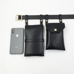 Punk Women's Belt Bag Hip Hop Funny Pack Street Crossbody Chest Bags