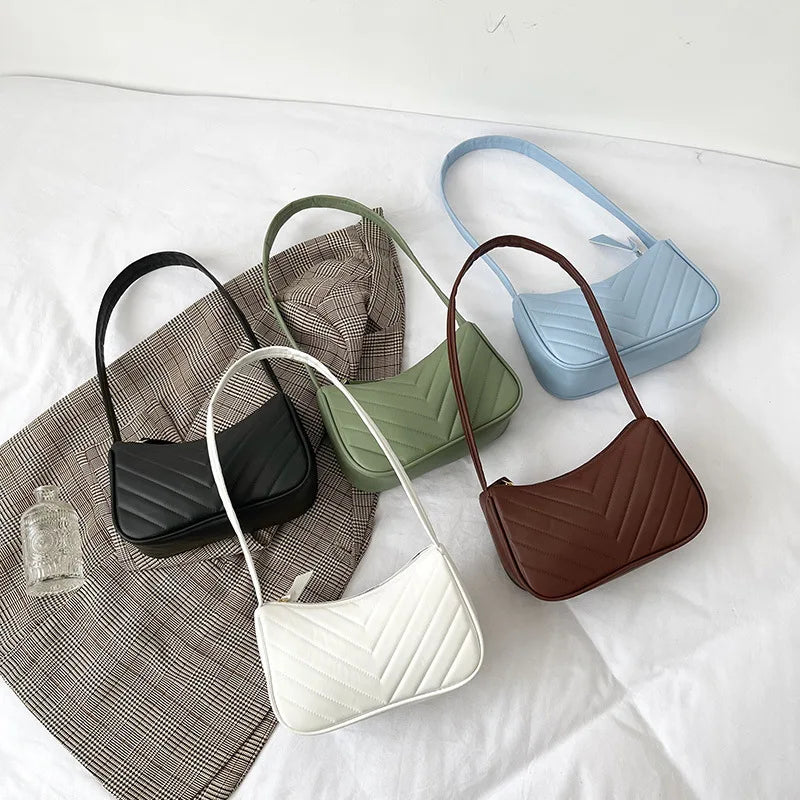 Quilted Shoulder Bags For Women Travel Clutch Handbag