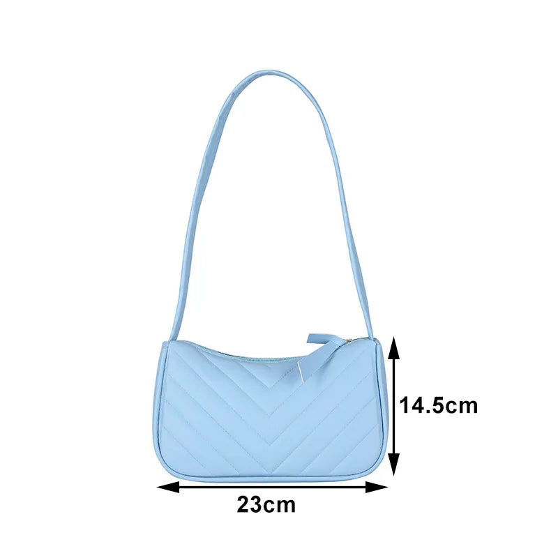 Quilted Shoulder Bags For Women Travel Clutch Handbag