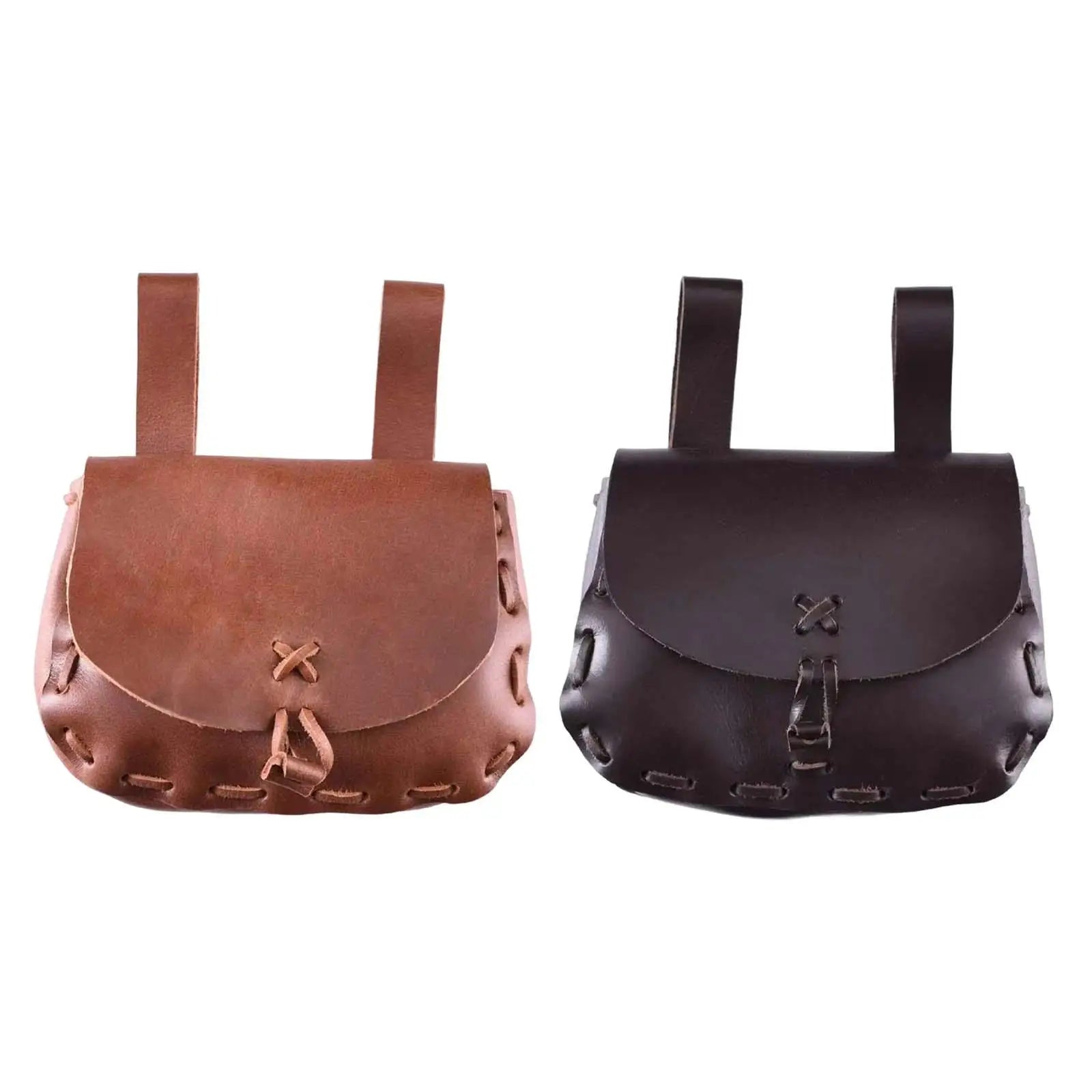 Medieval Retro Waist Pouch Bag Waterproof Vintage Waist Purse for Travel Hiking