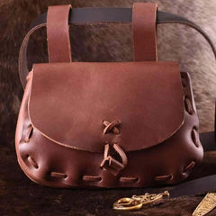 Medieval Retro Waist Pouch Bag Waterproof Vintage Waist Purse for Travel Hiking