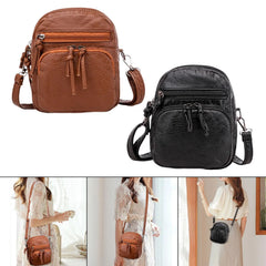PU Leather Shoulder Bag Purse Money Bucket Bag Women Hand Bag