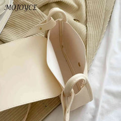 PU Leather Shoulder Bag Women Messenger Bag Love Clasp Soft for Weekend