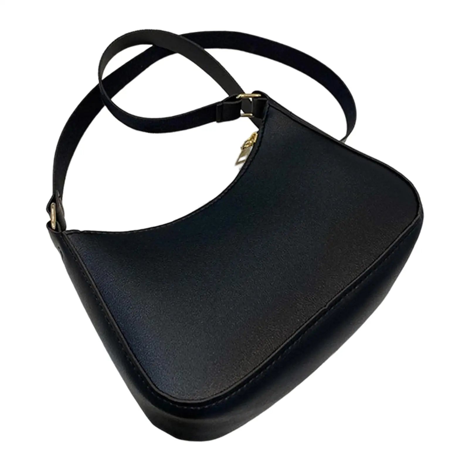 Women's PU Leather Shoulder Bag Summer Tote Zipper Purse for Casual Travel