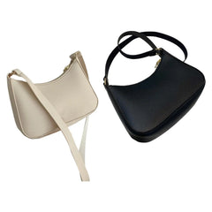 Women's PU Leather Shoulder Bag Summer Tote Zipper Purse for Casual Travel