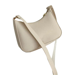 Women's PU Leather Shoulder Bag Summer Tote Zipper Purse for Casual Travel