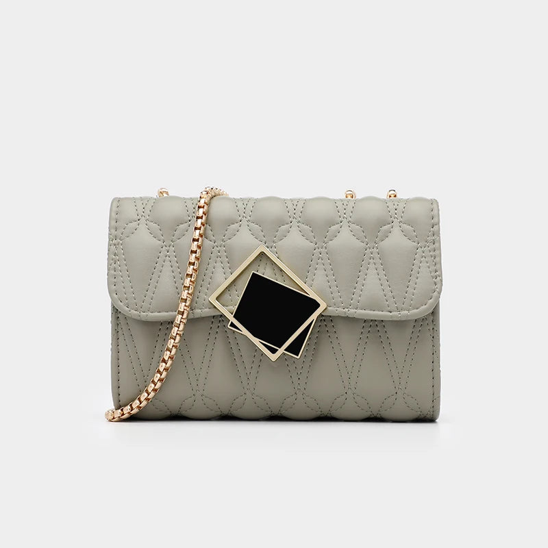 PU Leather Shoulder Bag for Women Solid Crossbody Bag Ladie Handbag