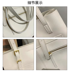 PU Leather Shoulder Bag for Women Ladies Travel Zipper Shopping bag