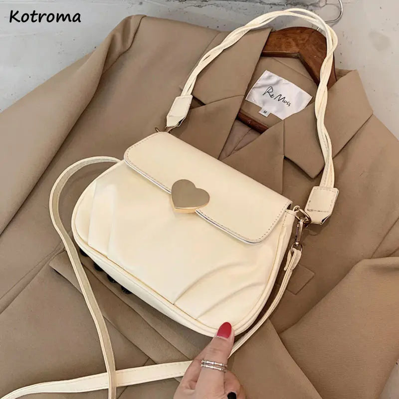 PU Leather Shoulder Bags Women Cover Crossbody Office Ladies Travel Shopping Pur