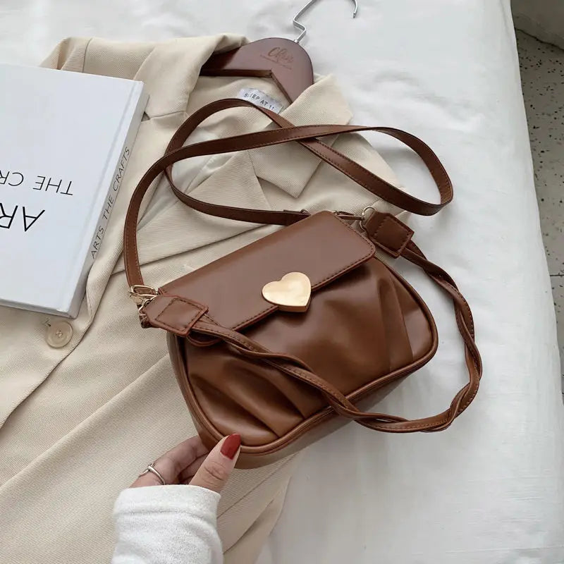 PU Leather Shoulder Bags Women Cover Crossbody Office Ladies Travel Shopping Pur