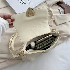 PU Leather Shoulder Bags Women Cover Crossbody Office Ladies Travel Shopping Pur