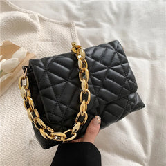 Women Casual Shoulder Messenger Bag PU Leather Handbag Small Underarm Purse