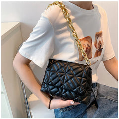 Women Casual Shoulder Messenger Bag PU Leather Handbag Small Underarm Purse