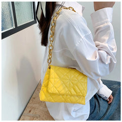 Women Casual Shoulder Messenger Bag PU Leather Handbag Small Underarm Purse