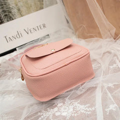 PU Leather Shoulder Mini Small Backpack Women Teenage Girls Kids