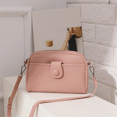 PU Leather Small Shell Crossbody Bag for Women Purse Handbag Phone Satchel