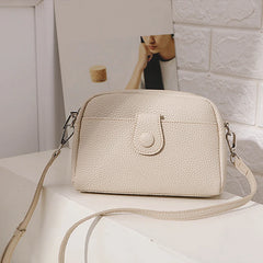 PU Leather Small Shell Crossbody Bag for Women Purse Handbag Phone Satchel
