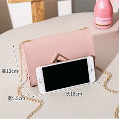 Small Square Crossbody Bag for Women Chain Shoulder Messenger Bag
