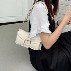 Women PU Leather Shoulder Bag Purse for Lady