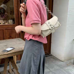 Women PU Leather Shoulder Bag Purse for Lady
