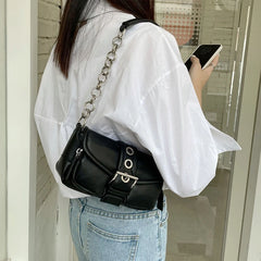 Women PU Leather Shoulder Bag Purse for Lady