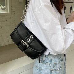 Women PU Leather Shoulder Bag Purse for Lady