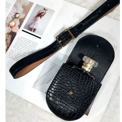 PU Leather Waist Bag Women Fanny Pack Retro Mini Travel Chest Belt Bag