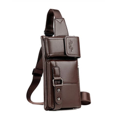 PU Leather Waist Packs Phone Belt Bags Travel Fanny Pack