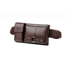 PU Leather Waist Packs Phone Belt Bags Travel Fanny Pack