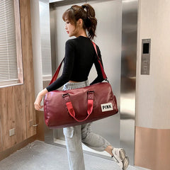 Waterproof Gym Bag Travel Duffle Weekend Handbag