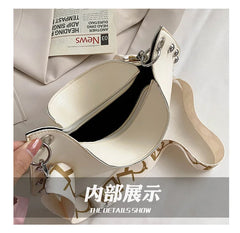 PU Leather Women Handbags Shopper Purse Casual Rivets Crossbody Bags