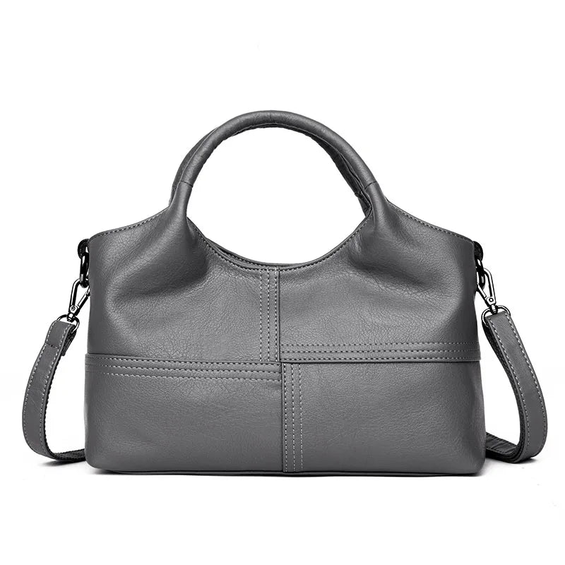 PU Leather Women Handbag Casual Tote Shoulder Bag Female Commute Hand Bags