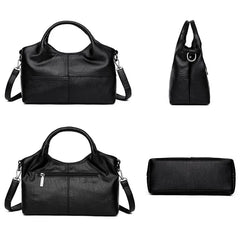 PU Leather Women Handbag Casual Tote Shoulder Bag Female Commute Hand Bags