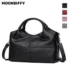 PU Leather Women Handbag Casual Tote Shoulder Bag Female Commute Hand Bags