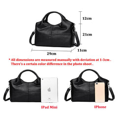 PU Leather Women Handbag Casual Tote Shoulder Bag Female Commute Hand Bags