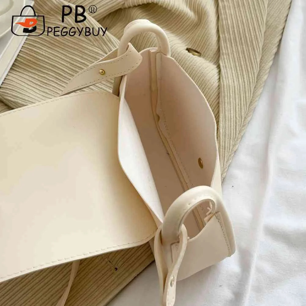 PU Leather Women Messenger Bag Solid Flap Female Commute Bag
