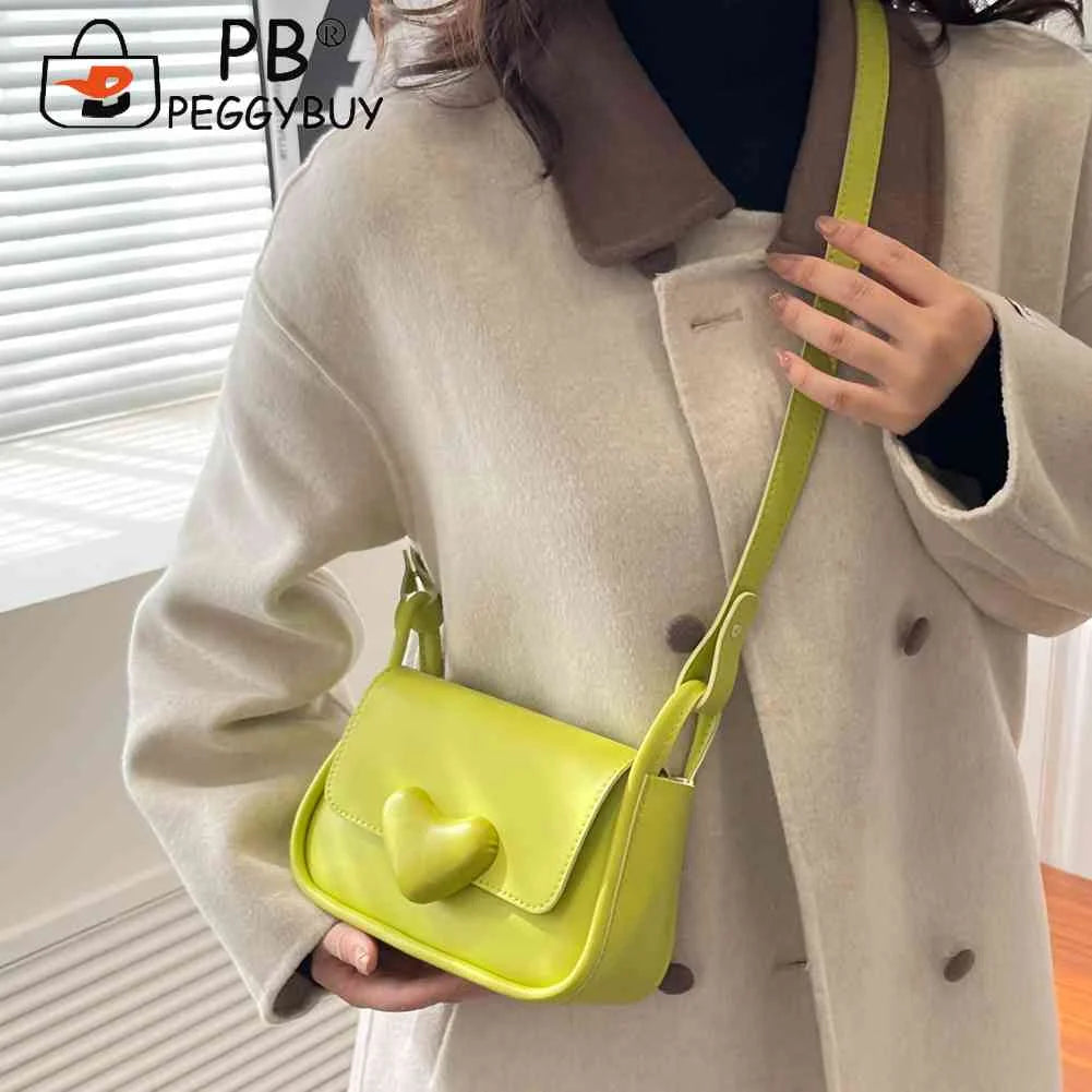 PU Leather Women Messenger Bag Solid Flap Female Commute Bag