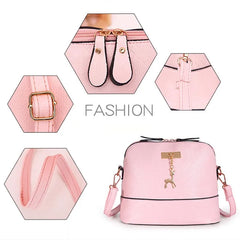 PU Leather Women Shoulder Bag Female Purse Mini Crossbody Bag