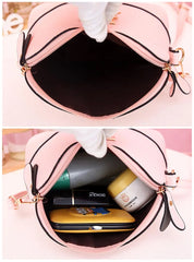 PU Leather Women Shoulder Bag Female Purse Mini Crossbody Bag