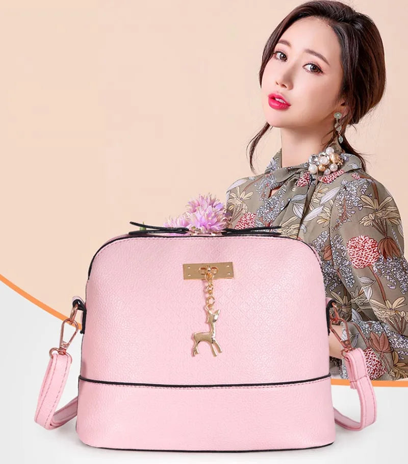 PU Leather Women Shoulder Bag Female Purse Mini Crossbody Bag