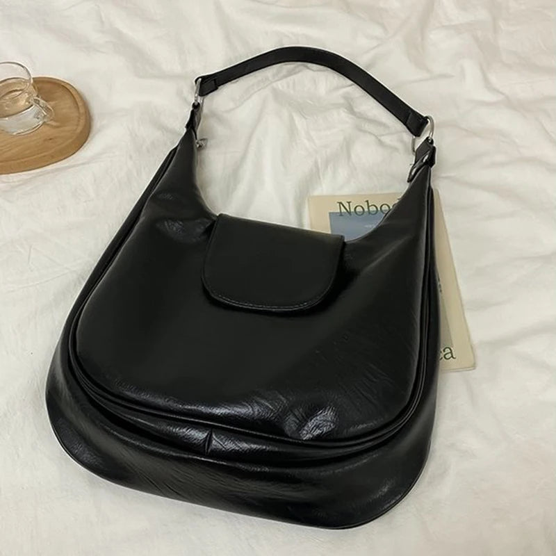 Women Shoulder Hobo Bags Large Capacity Crossbody Bags Ladies Underarm Handbag