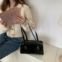 PU Leather Women Underarm Bag Handbags Large Capacity Ladies Daily Small Casual